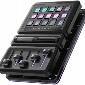 Cooler Master Stream Deck MasterHUB (MHSK13AA00) Musta