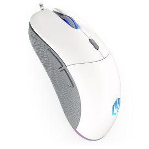ENDORFY GEM Plus Onyx White -hiiri Pelihiiri Oikeakätinen USB Type-C Optinen 19000 DPI