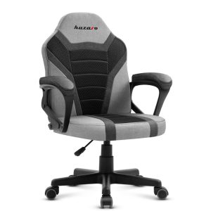 Pelituoli lapsille Huzaro HZ-Ranger 1.0 Gray Mesh, harmaa ja musta, harmaa ja musta