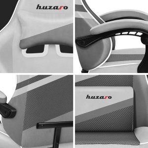 Pelituoli - Huzaro Force 4.4 White Mesh - pelituoli