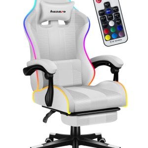 HUZARO FORCE 4.7 RGB Valkoinen GAMING-TUOLI