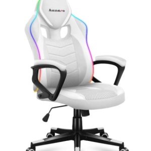 Huzaro Force 2.5 RGB WHITE MESH -pelituoli