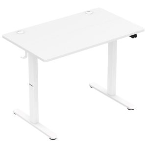 Huzaro Hero 7.9 White - korkeussäädettävä sähköinen pelipöytä