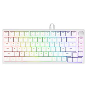 Savio ASTRAL WHITE JADE näppäimistö Gaming USB QWERTY US International