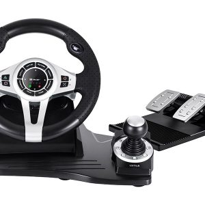 Tracer TRAJOY46524 Peliohjain Musta Ohjauspyörä + polkimet PlayStation 4, Playstation 3