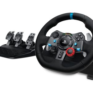 Logitech G G29 ohjauspyörä + polkimet Playstation 3, PlayStation 4 Analoginen USB 2.0 Musta
