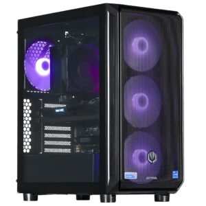 Actina 5901443410294 PC AMD Ryzen™ 7 8400F 32 Gt DDR5-SDRAM 1 Tt SSD Intel Arc B580 Midi Tower musta