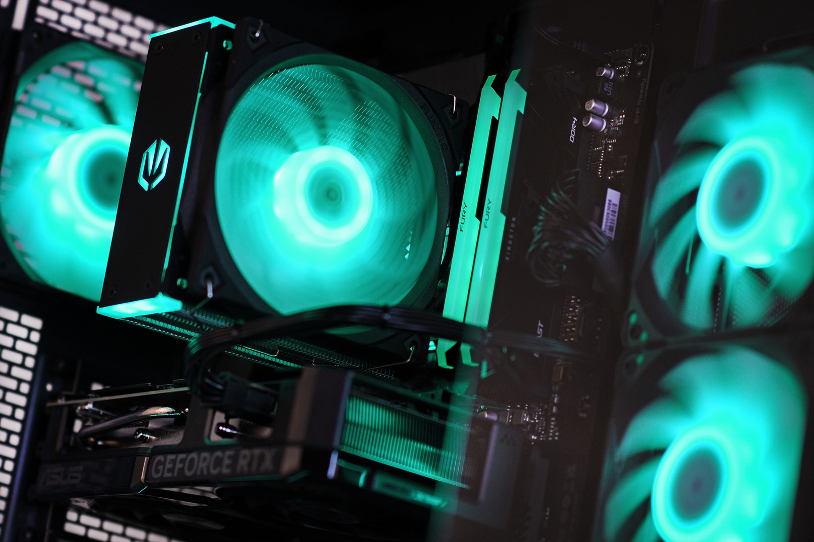 Actina 5901443416388 PC AMD Ryzen™ 5 7600 32 Gt DDR5-SDRAM 1 Tt SSD NVIDIA GeForce RTX 5070 Midi Tower Musta