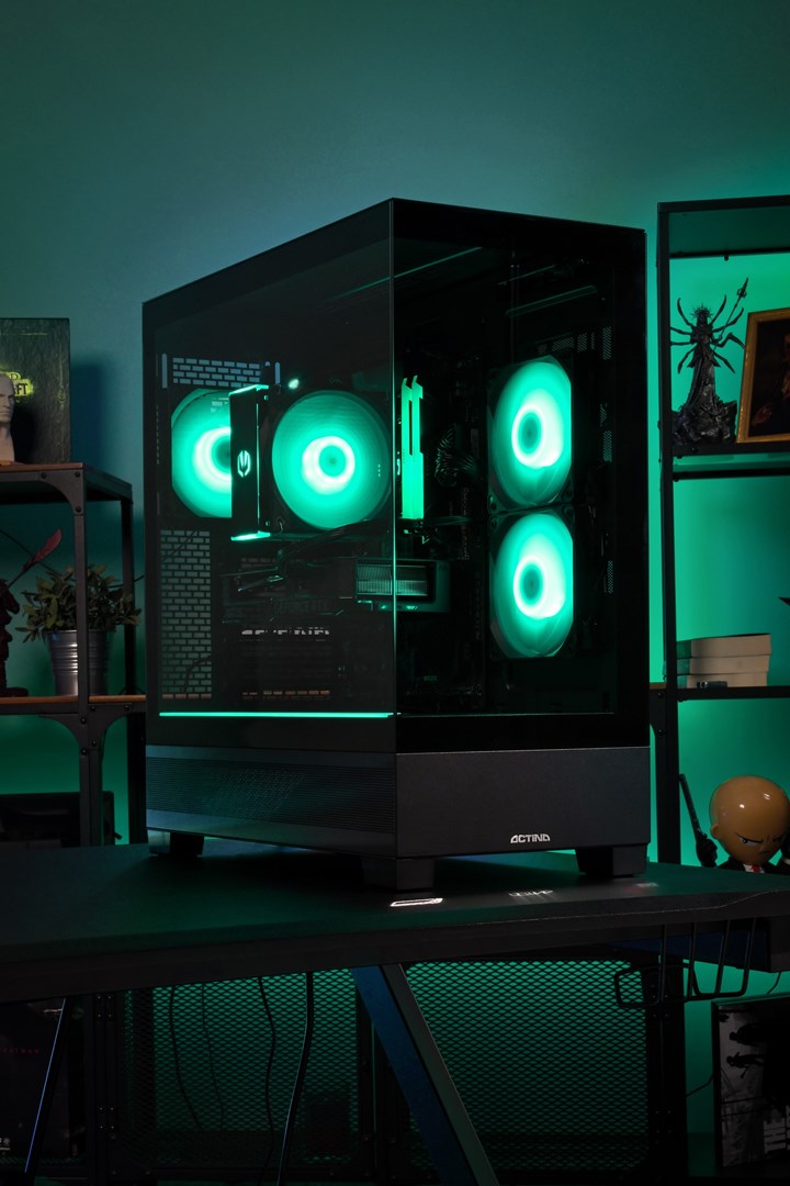 Actina 5901443416418 PC AMD Ryzen™ 5 7600X 32 Gt DDR5-SDRAM 1 Tt SSD NVIDIA GeForce RTX 5070 Windows 11 Home Midi Tower Musta