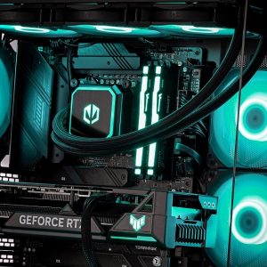 Actina 5901443416517 PC AMD Ryzen™ 7 7800X3D 32 Gt DDR5-SDRAM 1 Tt SSD NVIDIA GeForce RTX 5070 Ti Windows 11 Home Midi Tower Musta