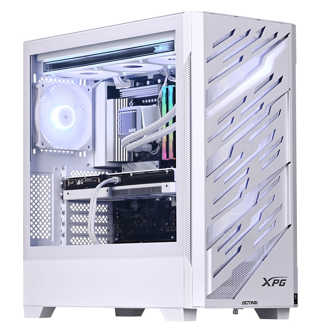 Actina 590144428954 PC Intel core ultra 7 265kf 32 Gt DDR5-SDR5-SDRA 1 Tt SSD Nvidia Geforce RTX 5070, Midi Tower White