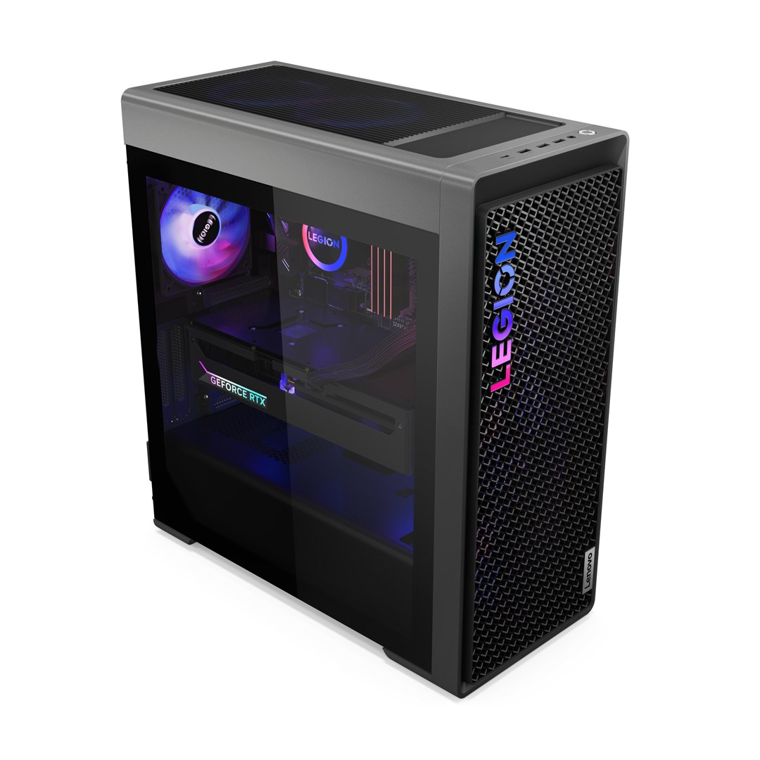 Lenovo Legion T7 34IAS10 Intel Core Ultra 7 265KF 64 Gt DDR5-SDRAM 2 Tt SSD NVIDIA GeForce RTX 5070 Ti Tower PC Grey
