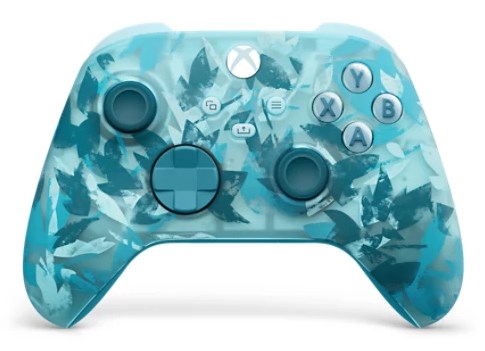 Langaton Microsoft Xbox -ohjain – Ice Breaker Special Edition Turquoise Bluetooth Gamepad Analoginen / Digitaalinen Android, PC, Xbox One, Xbox Series S, Xbox Series X, iOS