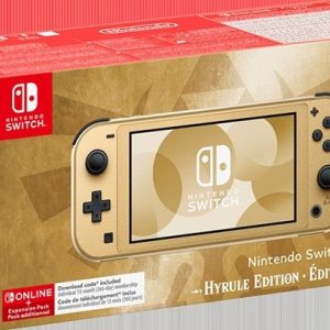 Nintendo Switch Lite Hyrule Edition kannettava pelikonsoli 14 cm (5,5") 32 Gt kosketusnäyttö Wi-Fi Gold