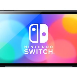 Kannettava Nintendo Switch OLED -pelikonsoli 17,8 cm (7") 64 Gt kosketusnäyttö Wi-Fi Musta, sininen, punainen