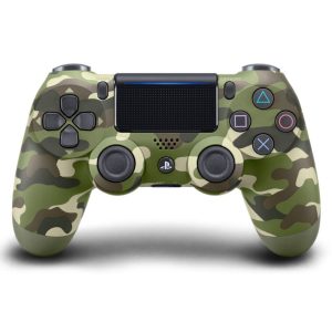 Sony DualShock 4 Camouflage, vihreä Bluetooth-peliohjain, analoginen / digitaalinen PlayStation 4