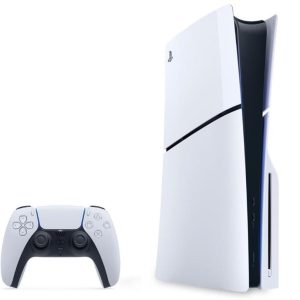 Sony PlayStation 5 Slim -konsoli + Fortnite Blooming Chaos -peli