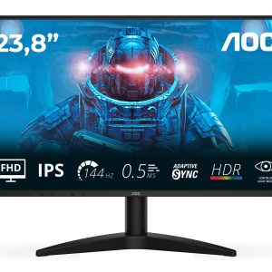 AOC 24B36X tietokonenäyttö 60,5 cm (23,8") 1920 x 1080 pikseliä Full HD LED Musta
