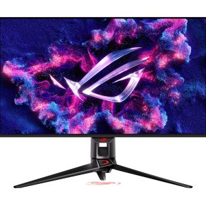 ASUS ROG Swift OLED PG32UCDMZ -tietokonenäyttö 80 cm (31,5") 3840 x 2160 pikseliä 4K Ultra HD QD-OLED Musta