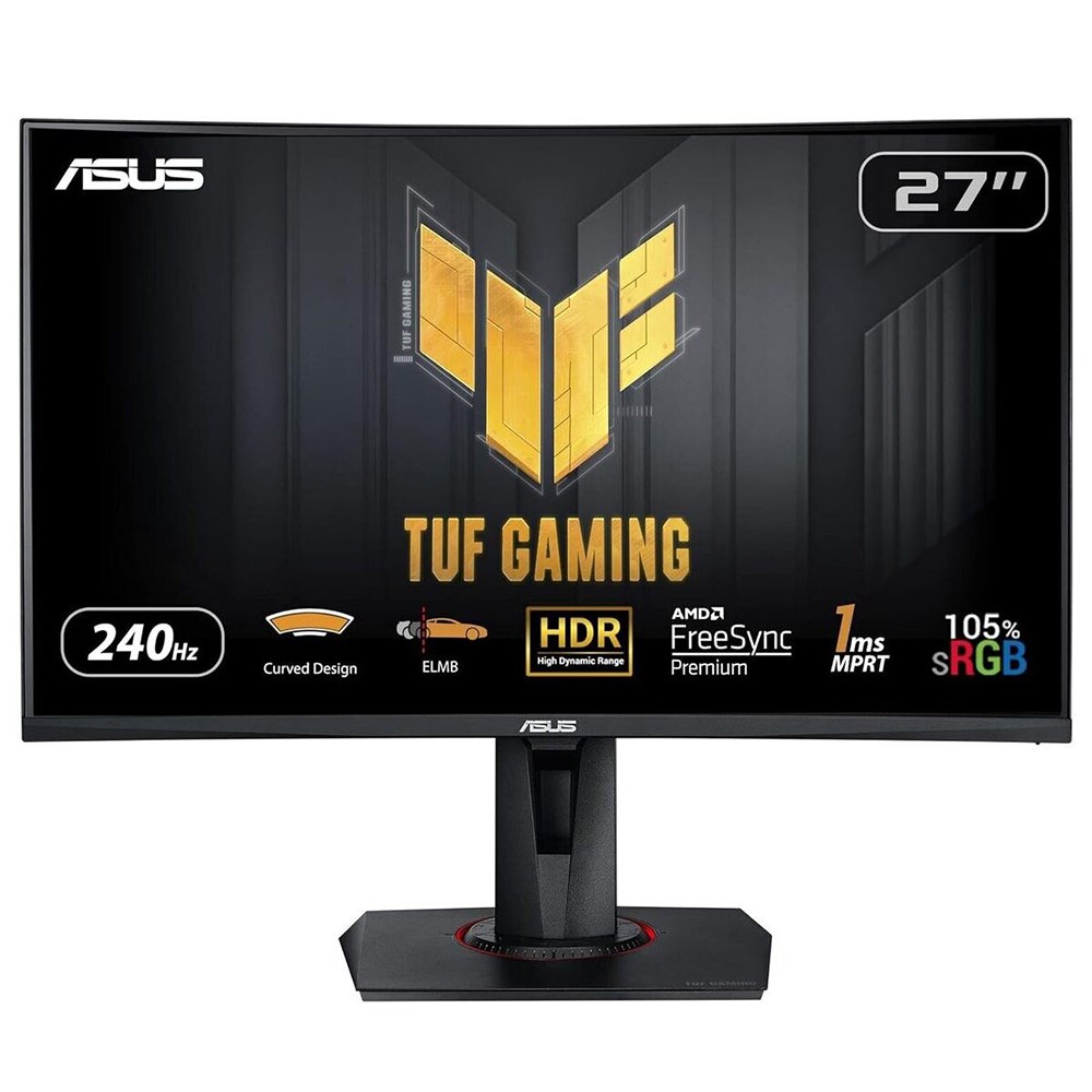 ASUS TUF Gaming VG27VQM tietokonenäyttö 68,6 cm (27") 1920 x 1080 pikseliä Full HD LED Musta