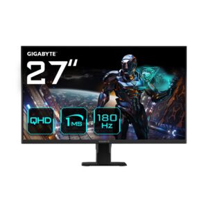Gigabyte GS27QA 27' 2560 x 1440 px Quad HD LCD-näyttö musta