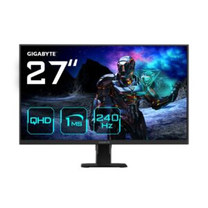 GIGABYTE GS27Q X - 27" tietokonenäyttö, 2560 x 1440 px Quad HD LED (musta)