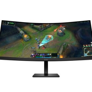 HP OMEN 34 tuuman WQHD 180 Hz kaareva pelinäyttö - 34c G2