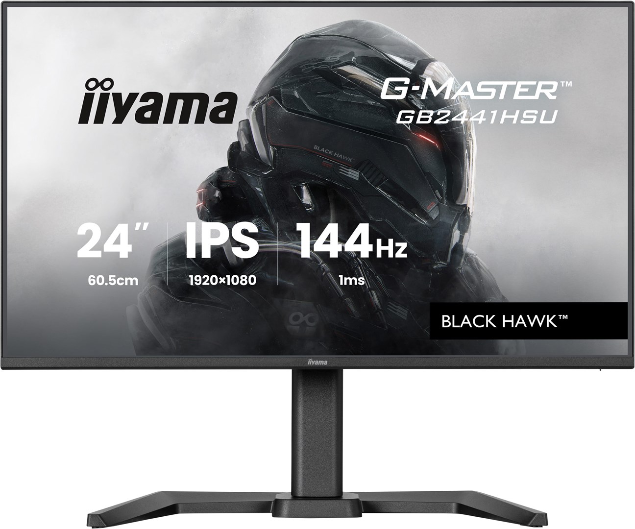 iiyama G-MASTER GB2441HSU-B1 tietokonenäyttö 60,5 cm (23,8") 1920 x 1080 pikseliä Full HD LED Musta