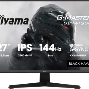 iiyama G-MASTER G2741QSU-B1 tietokonenäyttö 68,6 cm (27") 2560 x 1440 pikseliä Musta