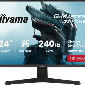 iiyama G-MASTER G2471HS-B1 tietokonenäyttö 60,5 cm (23,8") 1920 x 1080 pikseliä Full HD Black
