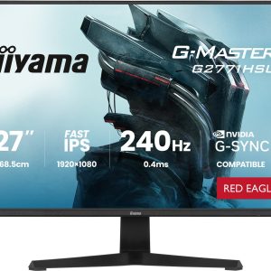 iiyama G-MASTER G2771HSU-B1 tietokonenäyttö 68,6 cm (27") 1920 x 1080 pikseliä Full HD Black