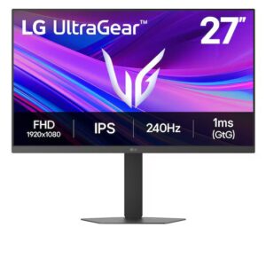 LG LED UltraGear G4 27G440A-B - 27" 240Hz tietokonenäyttö (musta)