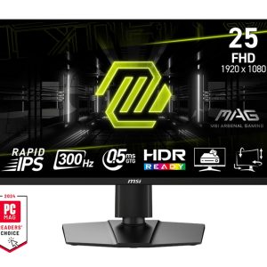 MSI MAG 255PXF -tietokonenäyttö 62,2 cm (24,5") 1920 x 1080 pikseliä Full HD Black