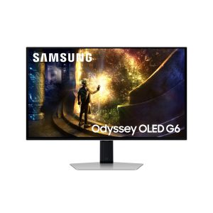 Samsung S27DG610SU tietokonenäyttö 68,6 cm (27") 2560 x 1440 pikseliä Quad HD OLED hopea