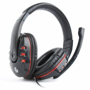 Gembird GHS-402 kuulokkeet/kuulokkeet Wired Head-band Gaming Black