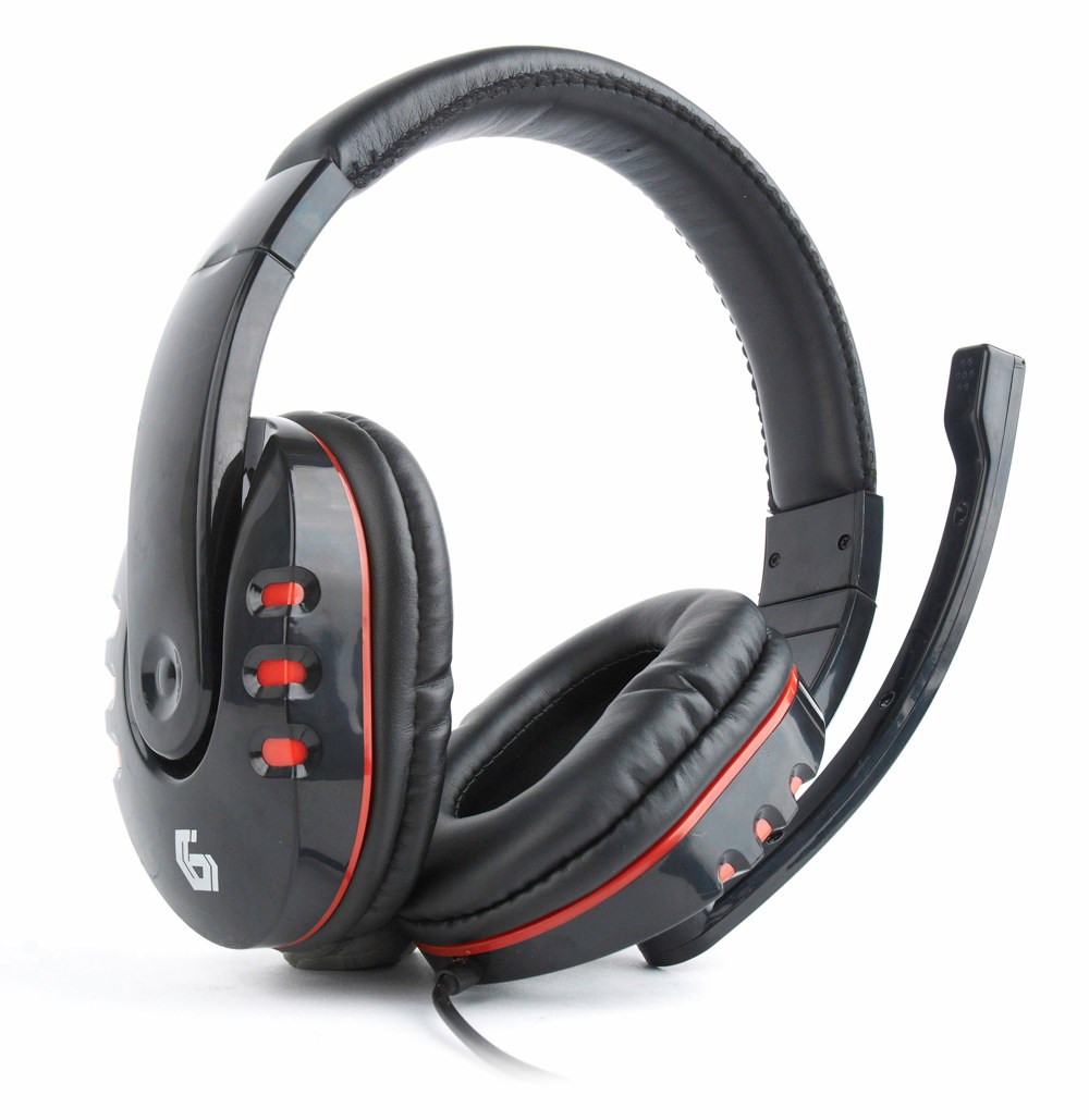 Gembird GHS-402 kuulokkeet/kuulokkeet Wired Head-band Gaming Black